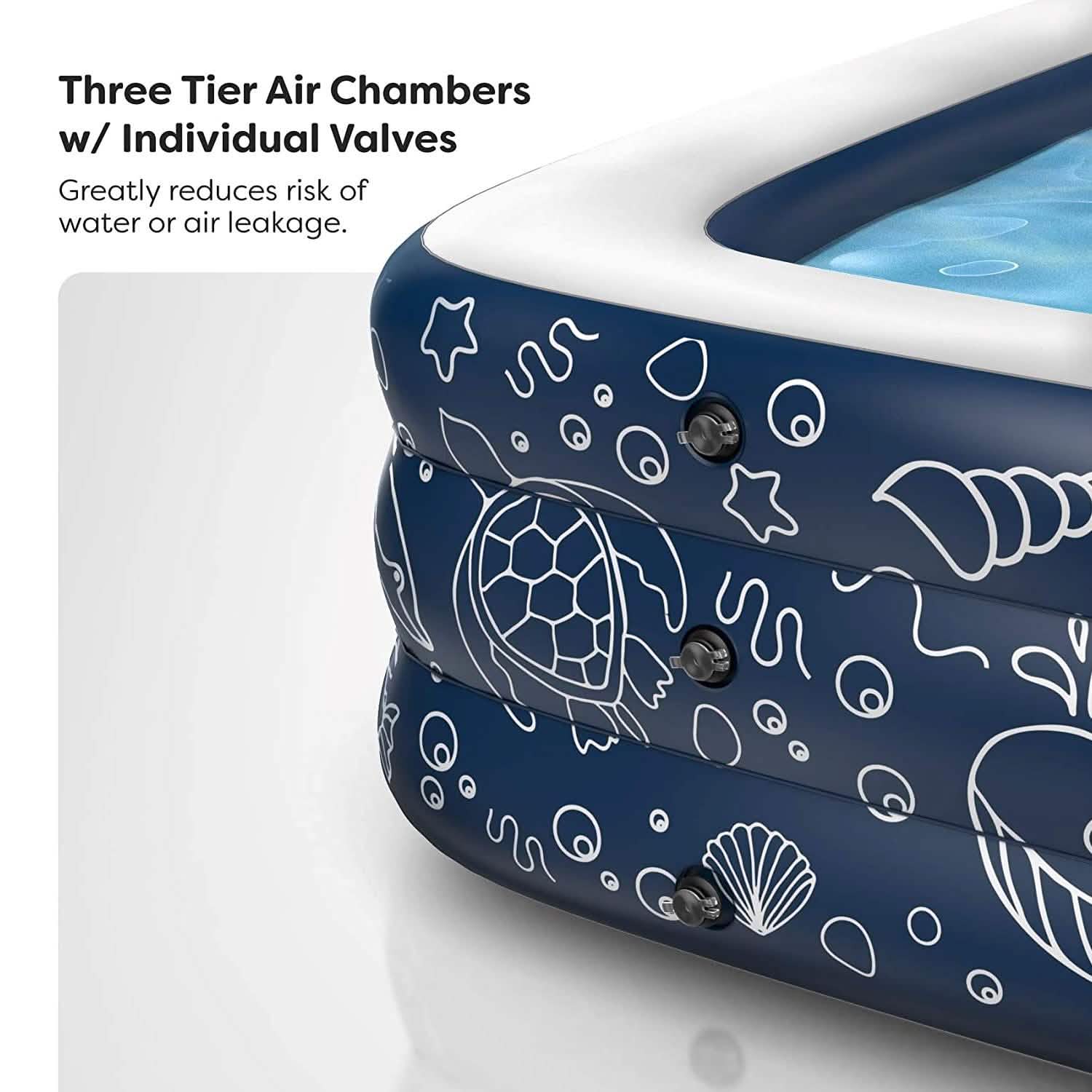 Inflatable Pool XL Above Ground Swimming Pool Sports & Outdoors - DailySale