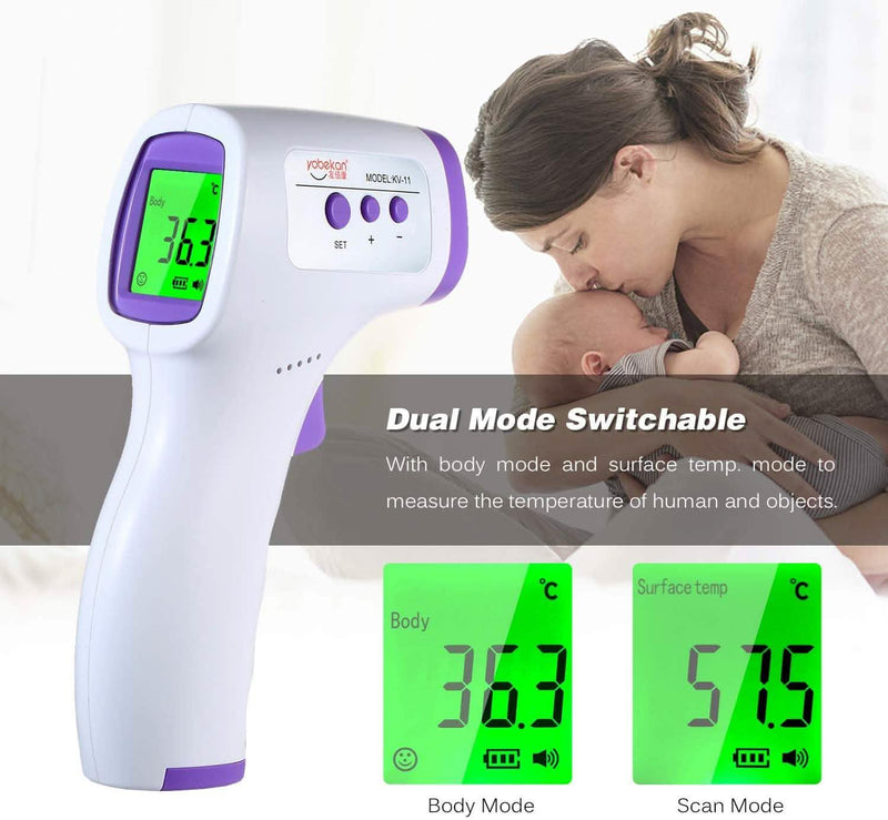 Infrared Non-Contact Thermometer Wellness & Fitness - DailySale