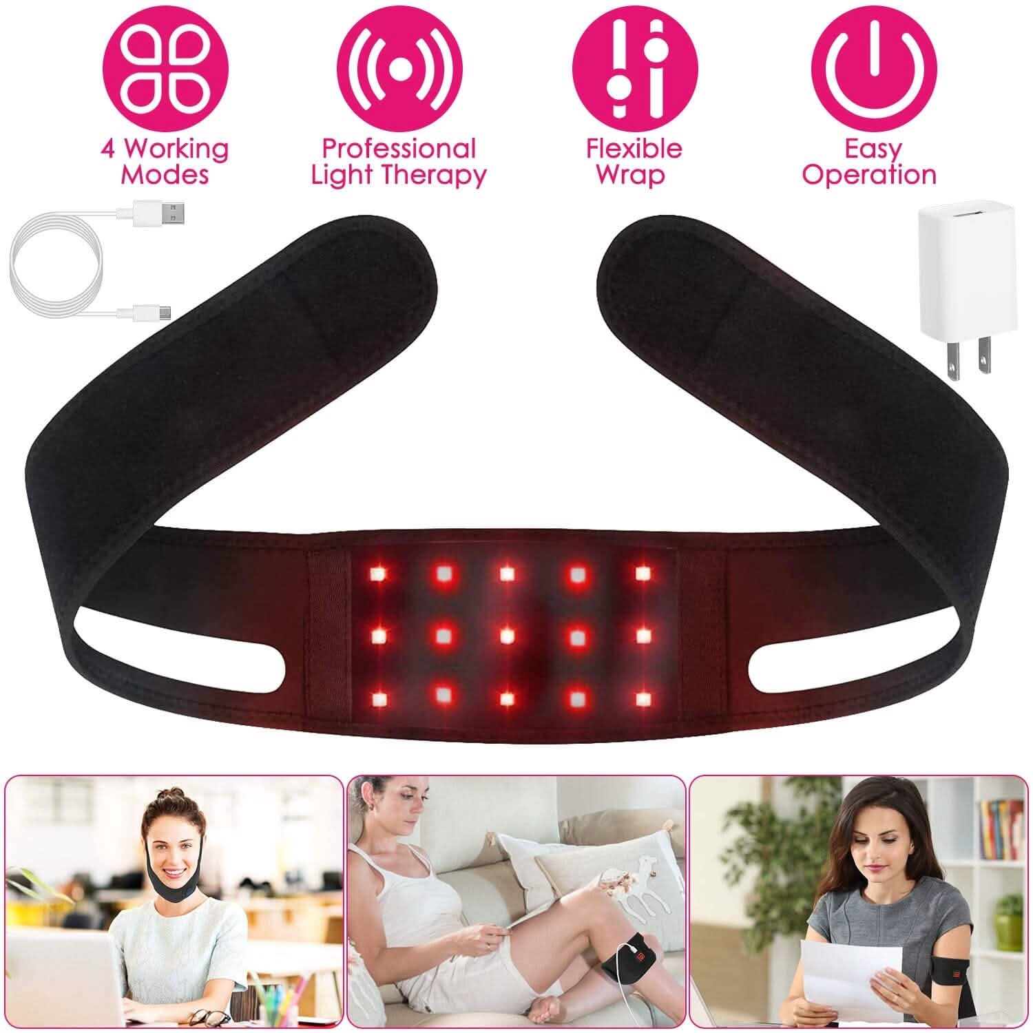 Infrared Red Light Therapy Wrap Wellness - DailySale