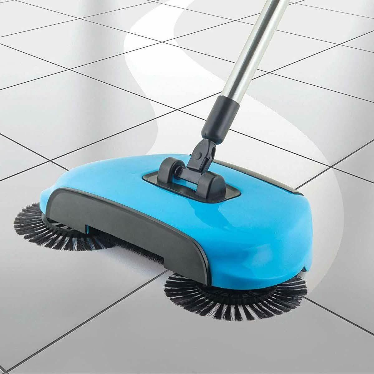 Innovative Living Spin Sweeper II-296 Triple Rotating Spin Sweeper Brush Household Appliances - DailySale
