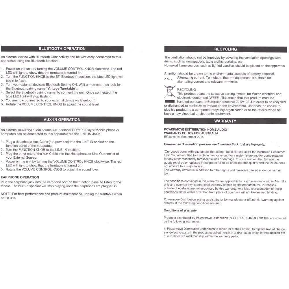 Innovative Technology Nostalgic 3-Speed Vintage Suitcase Turntable Gadgets & Accessories - DailySale