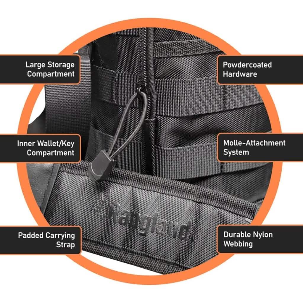 Insulated 1 Gallon Stainless Steel Wide Mouth Growler with Tactical Carrying Bag Sports & Outdoors - DailySale