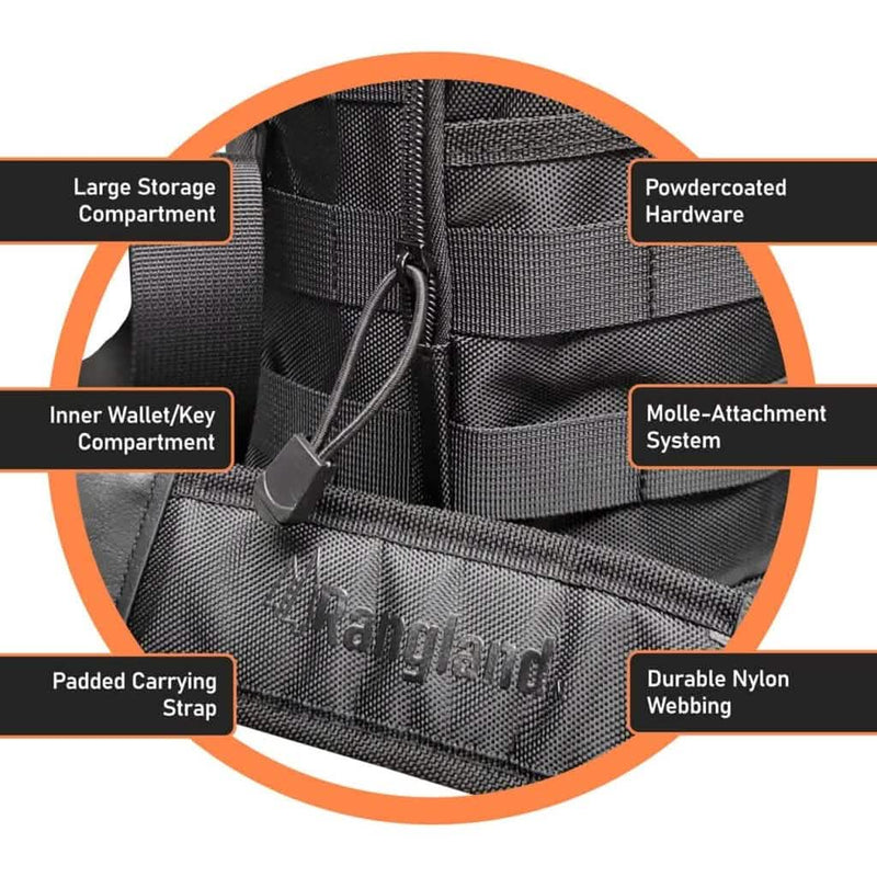 Insulated 1 Gallon Stainless Steel Wide Mouth Growler with Tactical Carrying Bag Sports & Outdoors - DailySale