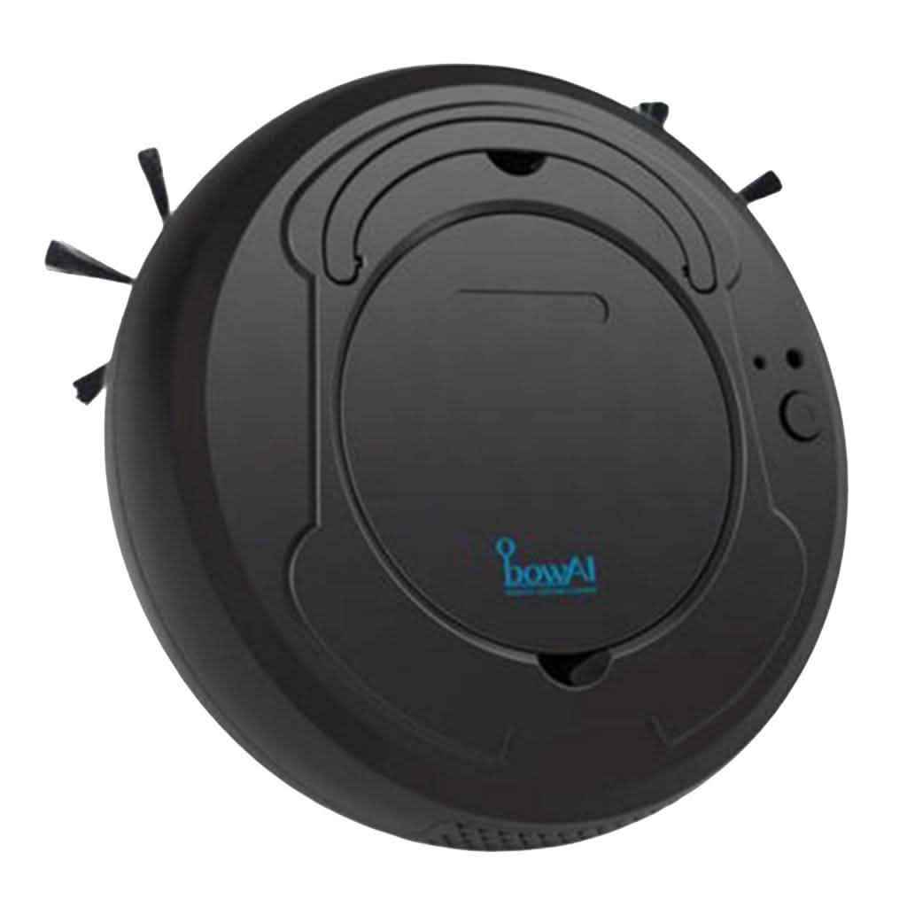 Intelligent Robot Vacuum Cleaner Household Appliances Black - DailySale