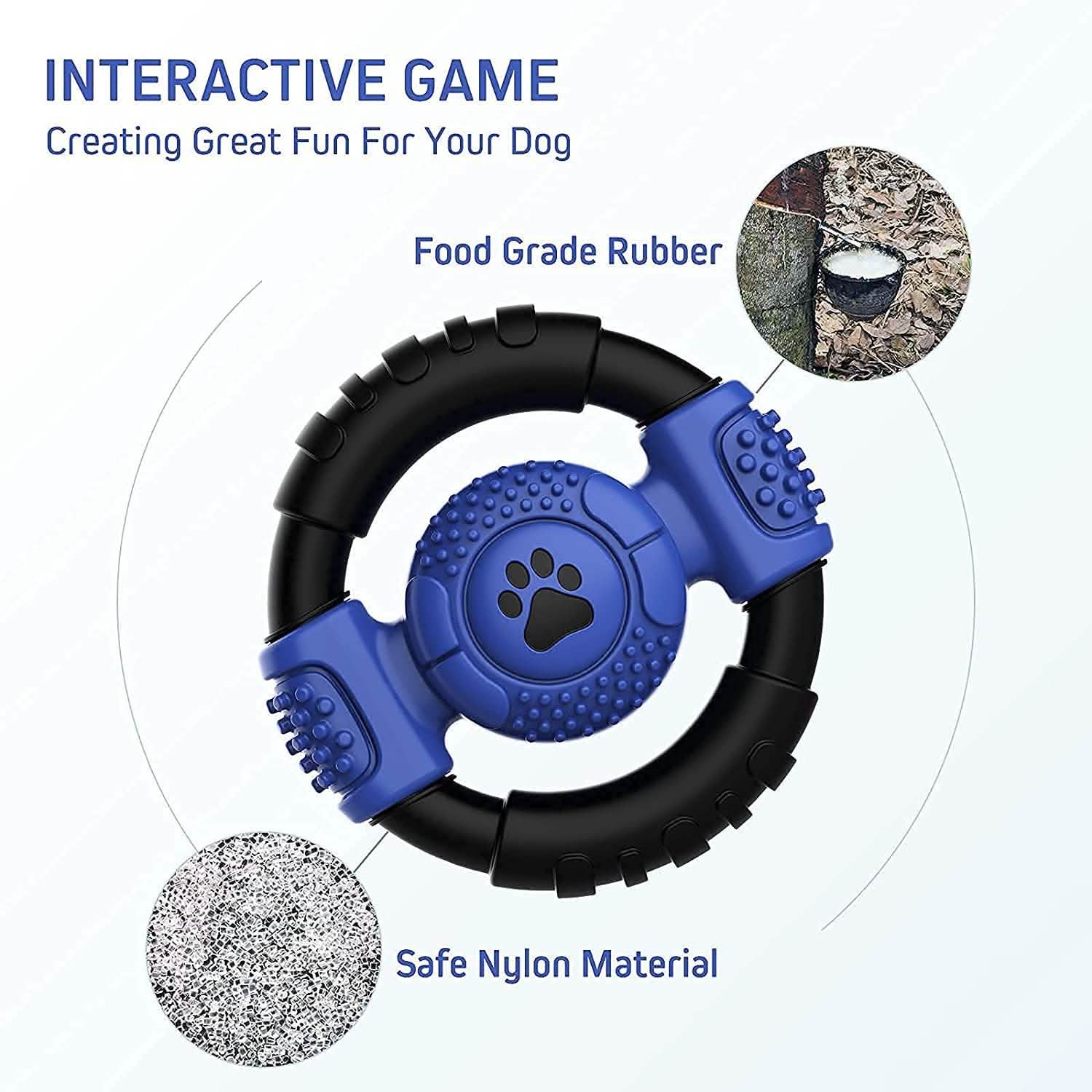 Interactive Squeaky Dog Chew Toy Pet Supplies - DailySale