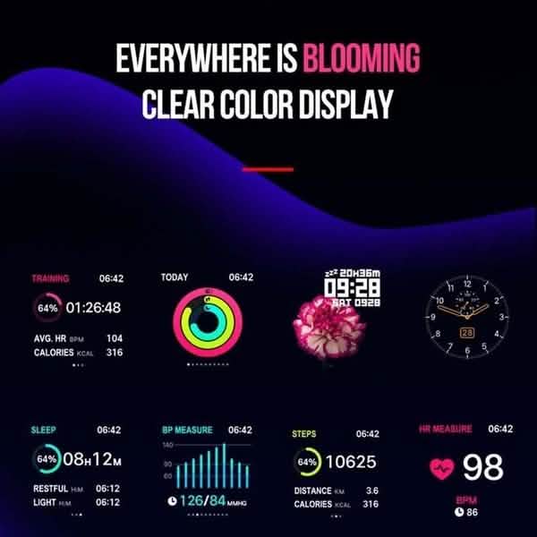 IP67 Waterproof Bluetooth Sport Smart Watch Smart Watches - DailySale