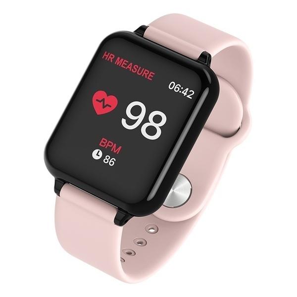 IP67 Waterproof Bluetooth Sport Smart Watch Smart Watches Pink - DailySale