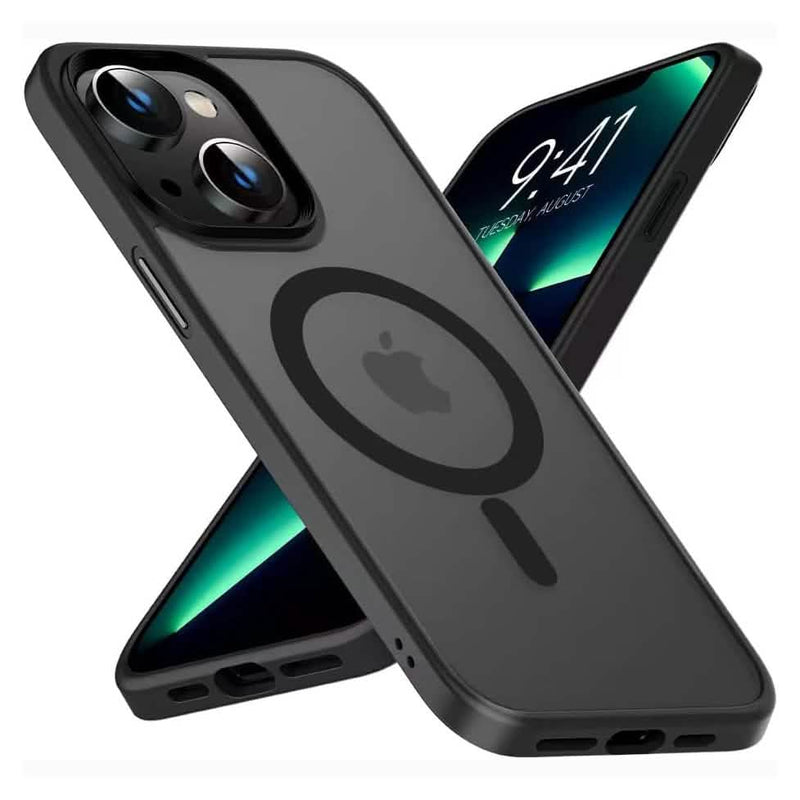 iPhone 14 Magnetic Case Mobile Accessories iPhone 14 Black - DailySale