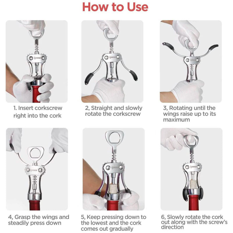 IPOW Wing Corkscrew Kitchen & Dining - DailySale