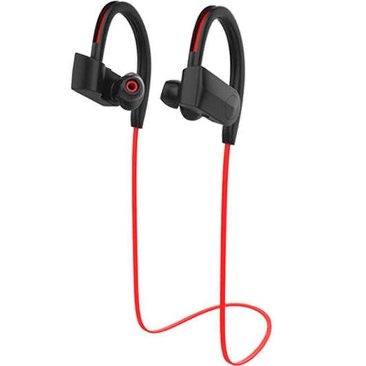 IPX5 Waterproof Shock Bass Stereo Wireless Bluetooth Headphone Headphones & Audio Red - DailySale