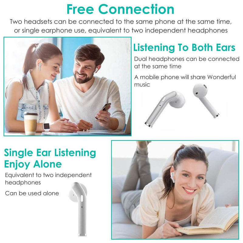 IPX5 Waterproof Wireless 5.0 TWS Earbuds Headphones & Audio - DailySale