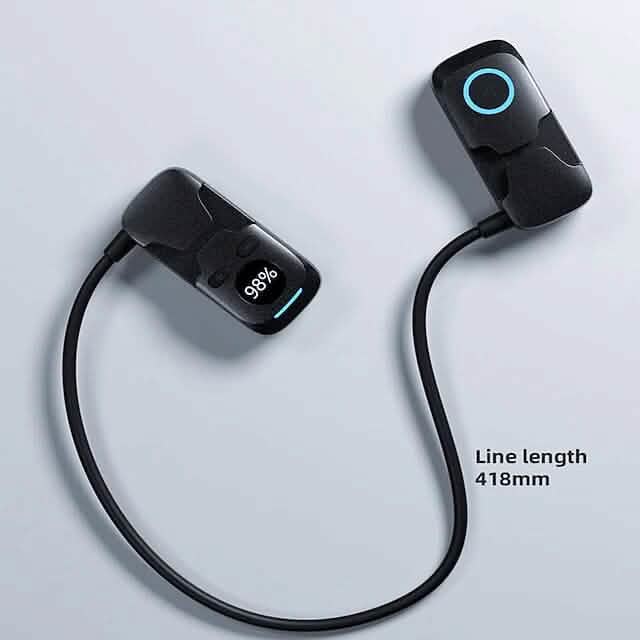 IPX8 Waterproof Bone Conduction Open-Ear Headphones Headphones - DailySale