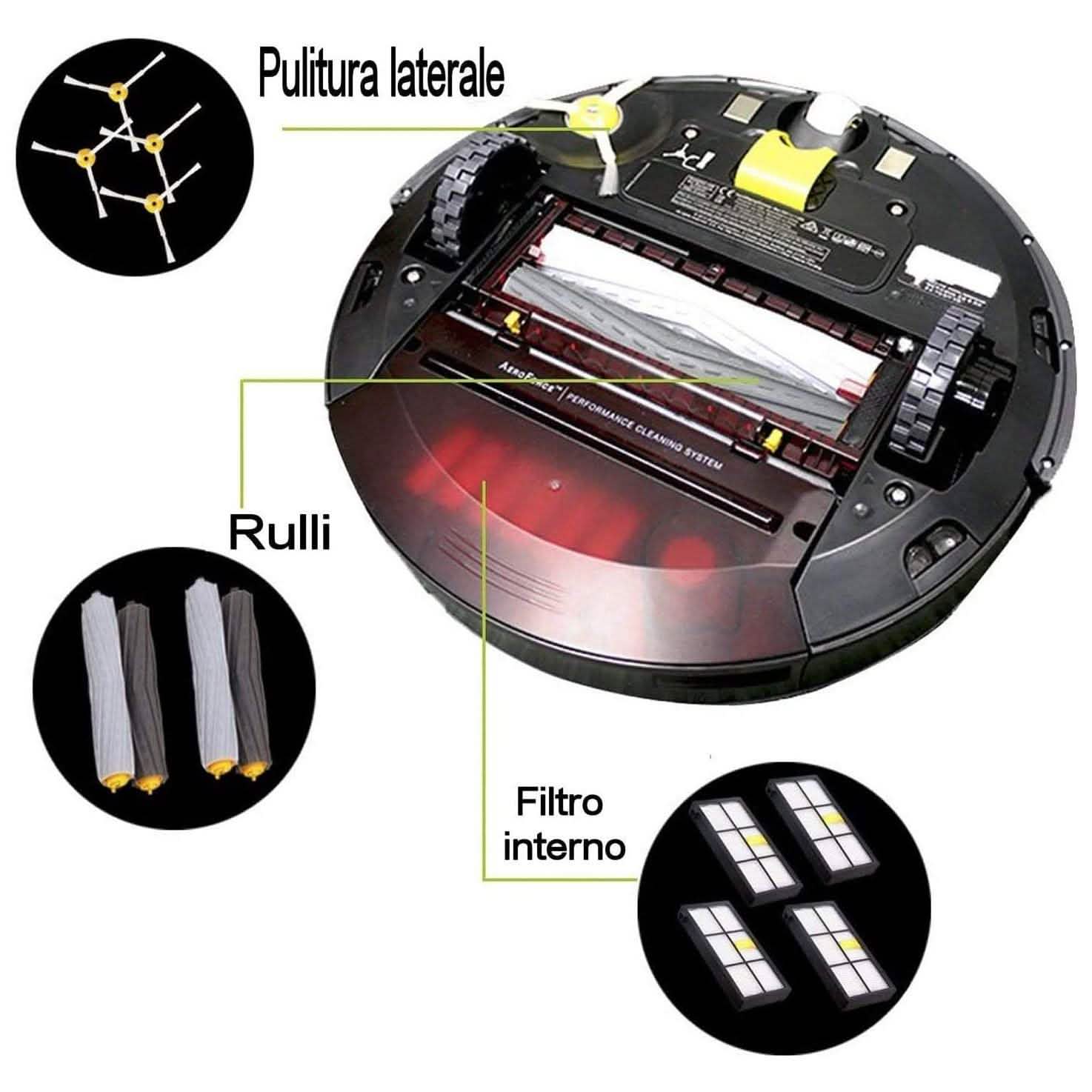 iRobot Roomba 805 Cleaning Vacuum Robot with Dual Virtual Wall Barriers and Bonus Filter Household Appliances - DailySale