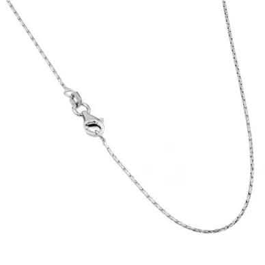Italian Spark Chain Necklace in Solid Sterling Silver Necklaces 16" - DailySale