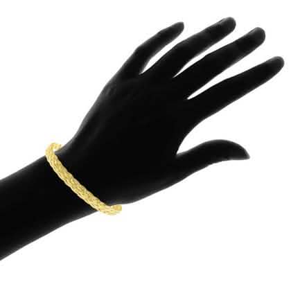 Italian Sterling Silver Adjustable Silver Bracelet Jewelry - DailySale