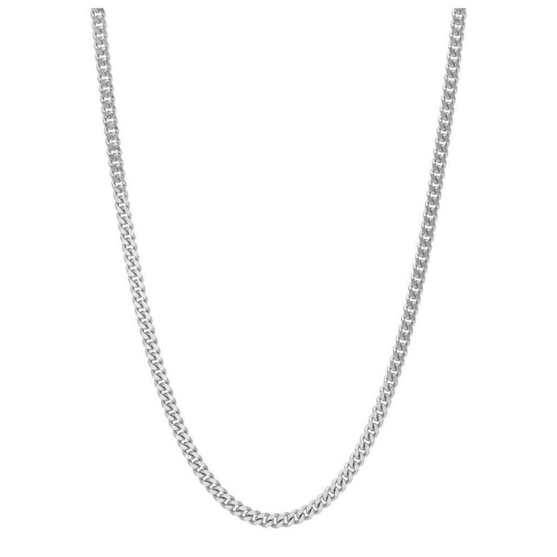 Italian Sterling Silver Chains Necklaces Curb 16"-18" - DailySale