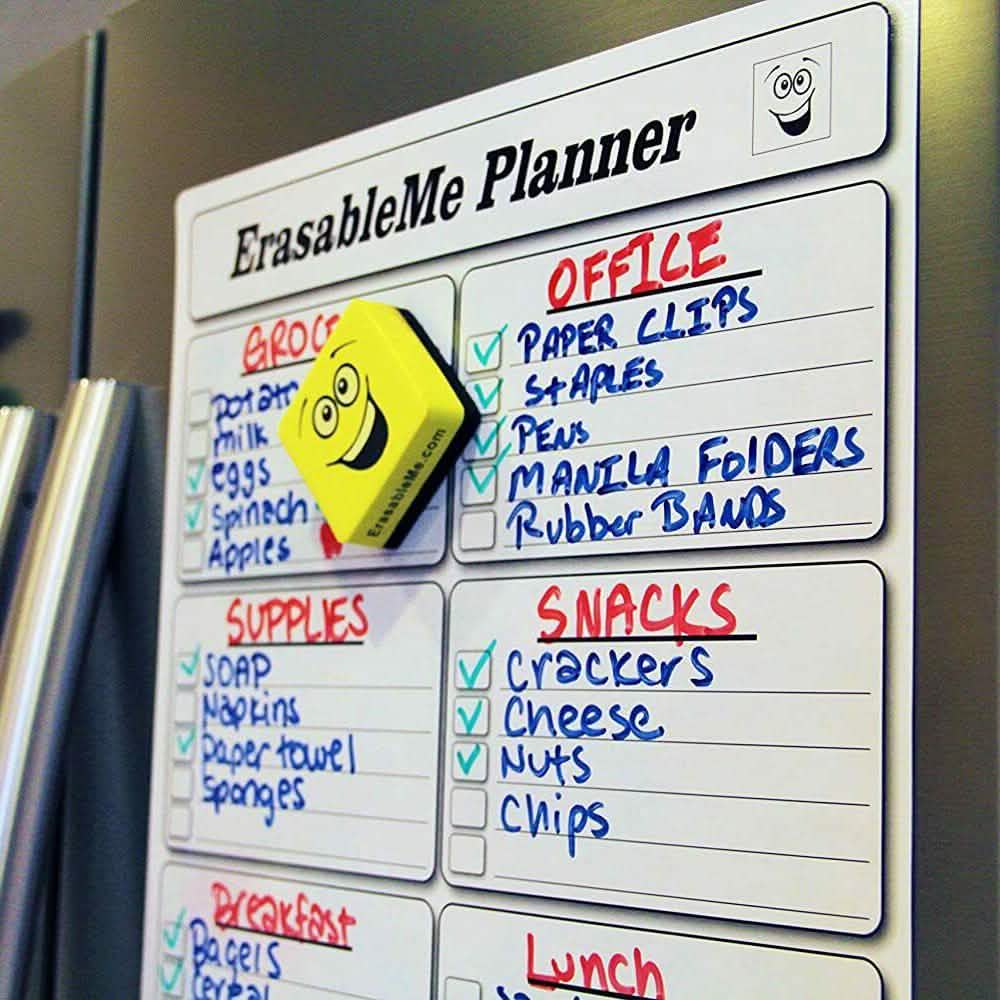 ItemMax Magnetic Dry Erase Calendar for Refrigerator Everything Else - DailySale