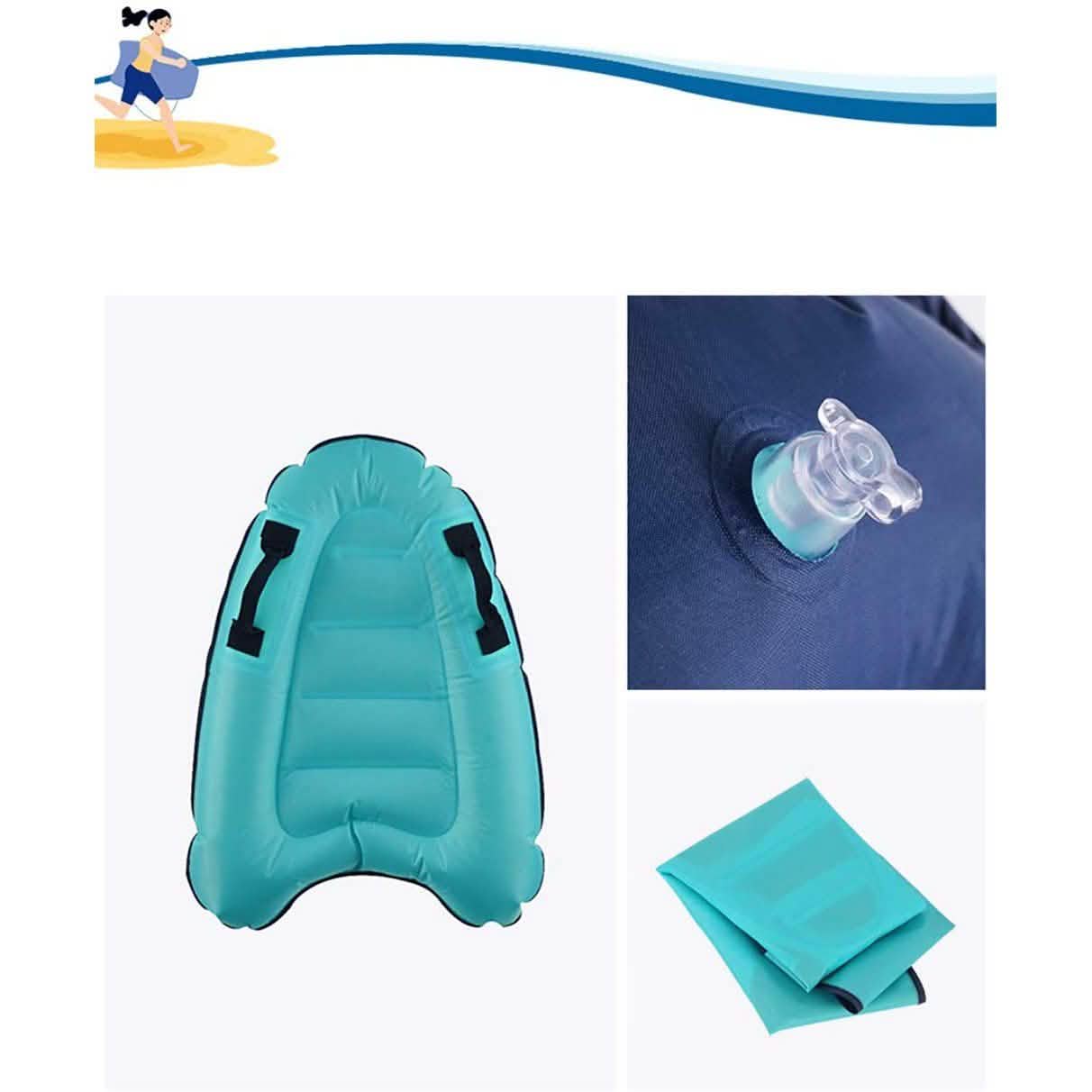 IZ RELEASE Inflatable Swimming Pool Floating Surfboard Sports & Outdoors - DailySale