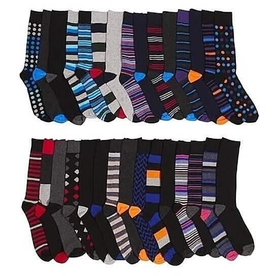 James Fiallo Men’s Colorful Dress Socks Men's Shoes & Accessories - DailySale