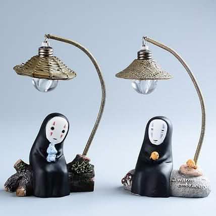 Japanese Kaonashi No Face LED Night Light Figure Indoor Lighting - DailySale