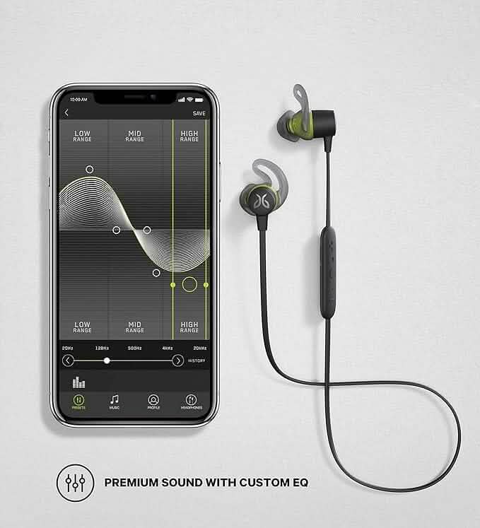 Jaybird Tarah Bluetooth Wireless Sport Headphones– Black Metallic/Flash (Refurbished) Headphones - DailySale