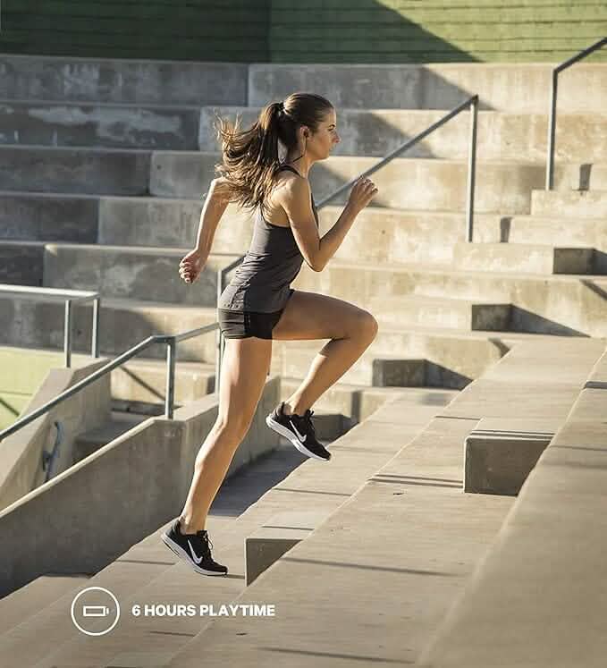 Jaybird Tarah Bluetooth Wireless Sport Headphones– Black Metallic/Flash (Refurbished) Headphones - DailySale