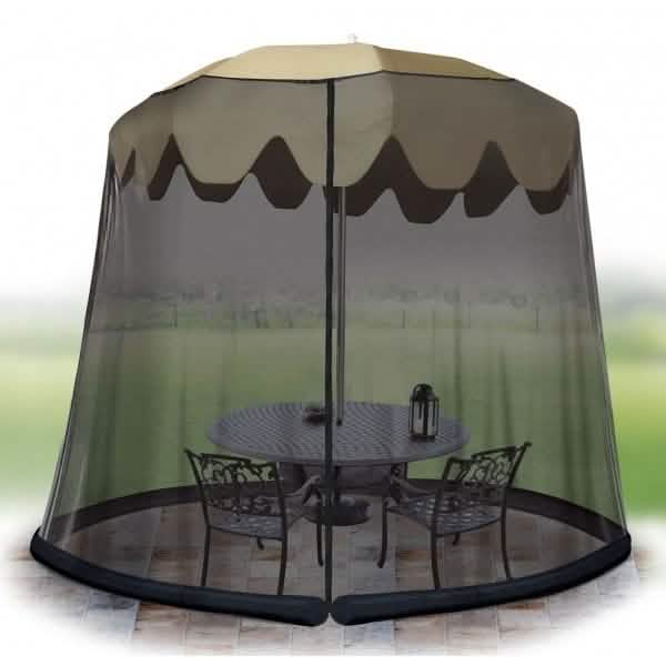 Outdoor 9-Foot Umbrella Table Screen - DailySale, Inc