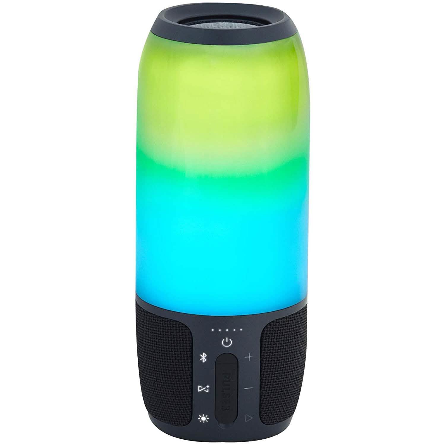 JBL Pulse 3 Wireless Bluetooth IPX7 Waterproof Speaker Black Headphones & Speakers - DailySale