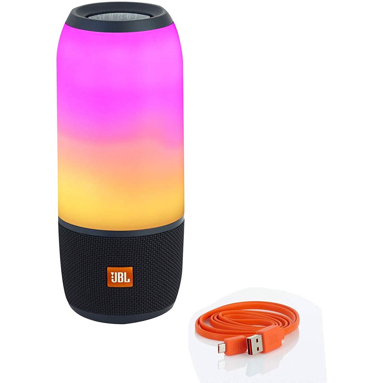 JBL Pulse 3 Wireless Bluetooth IPX7 Waterproof Speaker Black Headphones & Speakers - DailySale