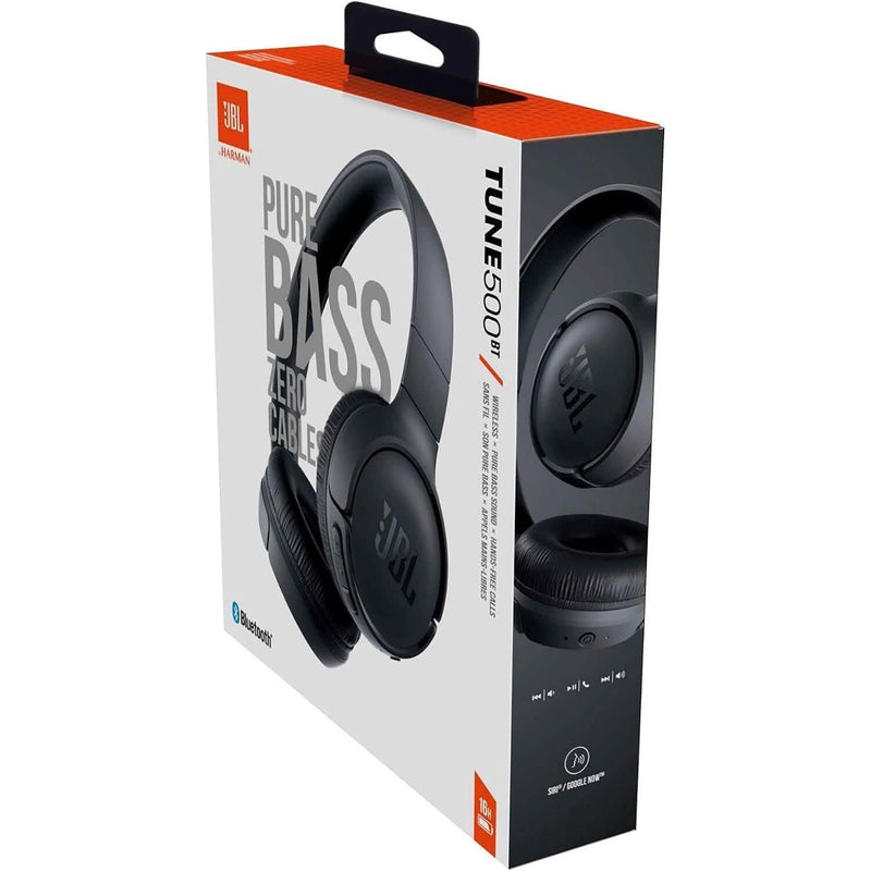 JBL TUNE 500BT - On-Ear Wireless Bluetooth Headphone (Refurbished) Headphones - DailySale