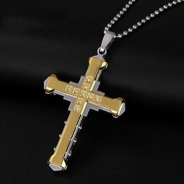 Jesus Cross Pendant Necklace Jewelry Necklaces - DailySale