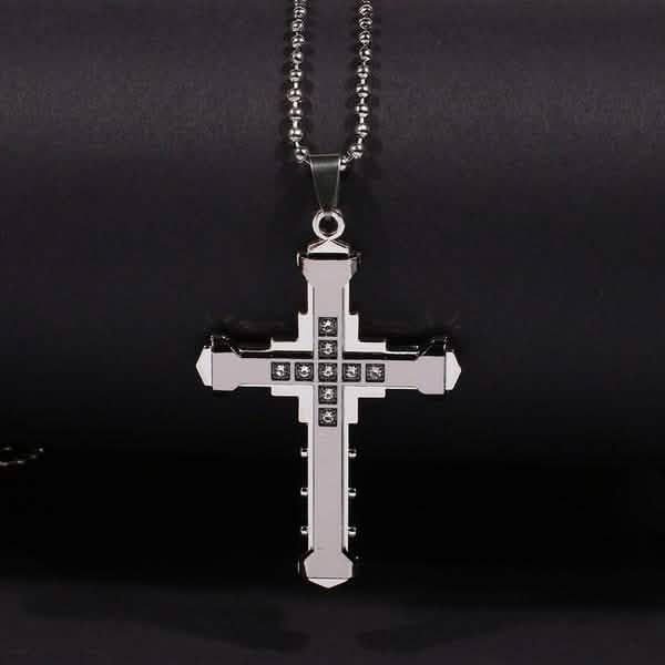 Jesus Cross Pendant Necklace Jewelry Necklaces - DailySale