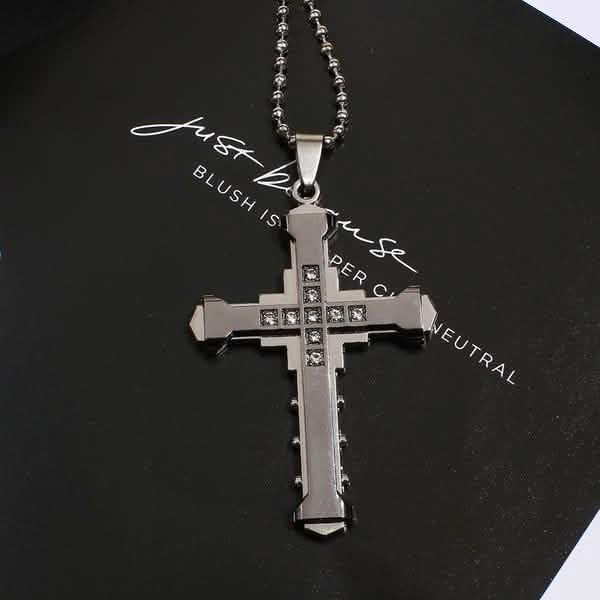 Jesus Cross Pendant Necklace Jewelry Necklaces - DailySale