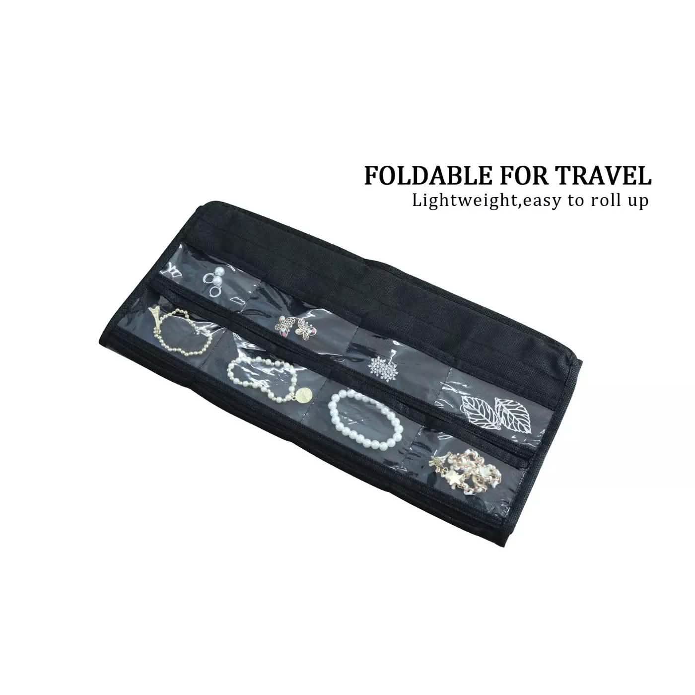 Jewelry Earrings Brooch Closet Hanging Storage Organizer Bag Closet & Storage - DailySale