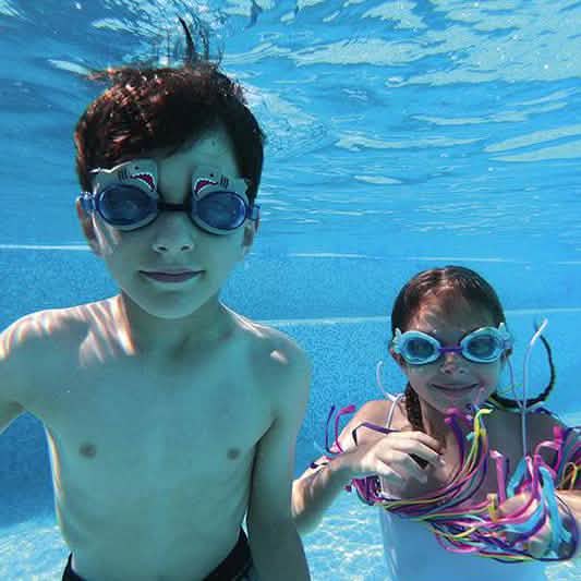 Juice Box Fun in the Sun Swimming Goggles Sports & Outdoors - DailySale