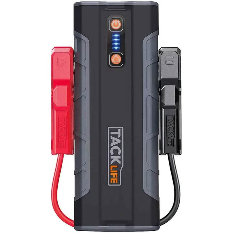 Jump Starter 1000A Peak 20000mAh 12V Car Jumper Black T8 MAX Automotive - DailySale