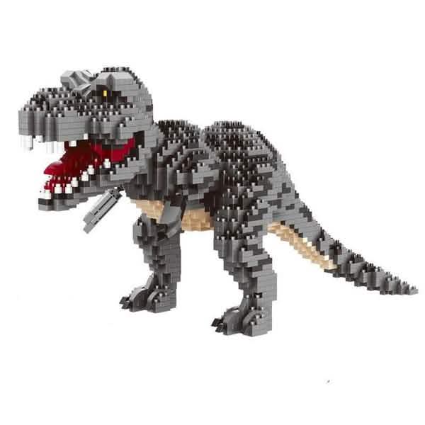 Jurassic Dinosaur Model Building Blocks Toys & Games Gray - DailySale