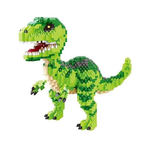 Jurassic Dinosaur Model Building Blocks Toys & Games Green - DailySale