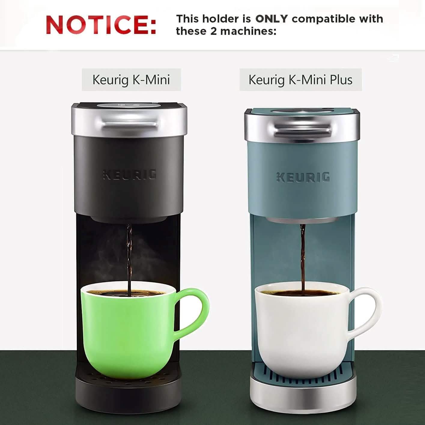 K Cup Organizer for Single Serve Keurig K-Mini and K Mini Plus Coffee Makers Kitchen Tools & Gadgets - DailySale