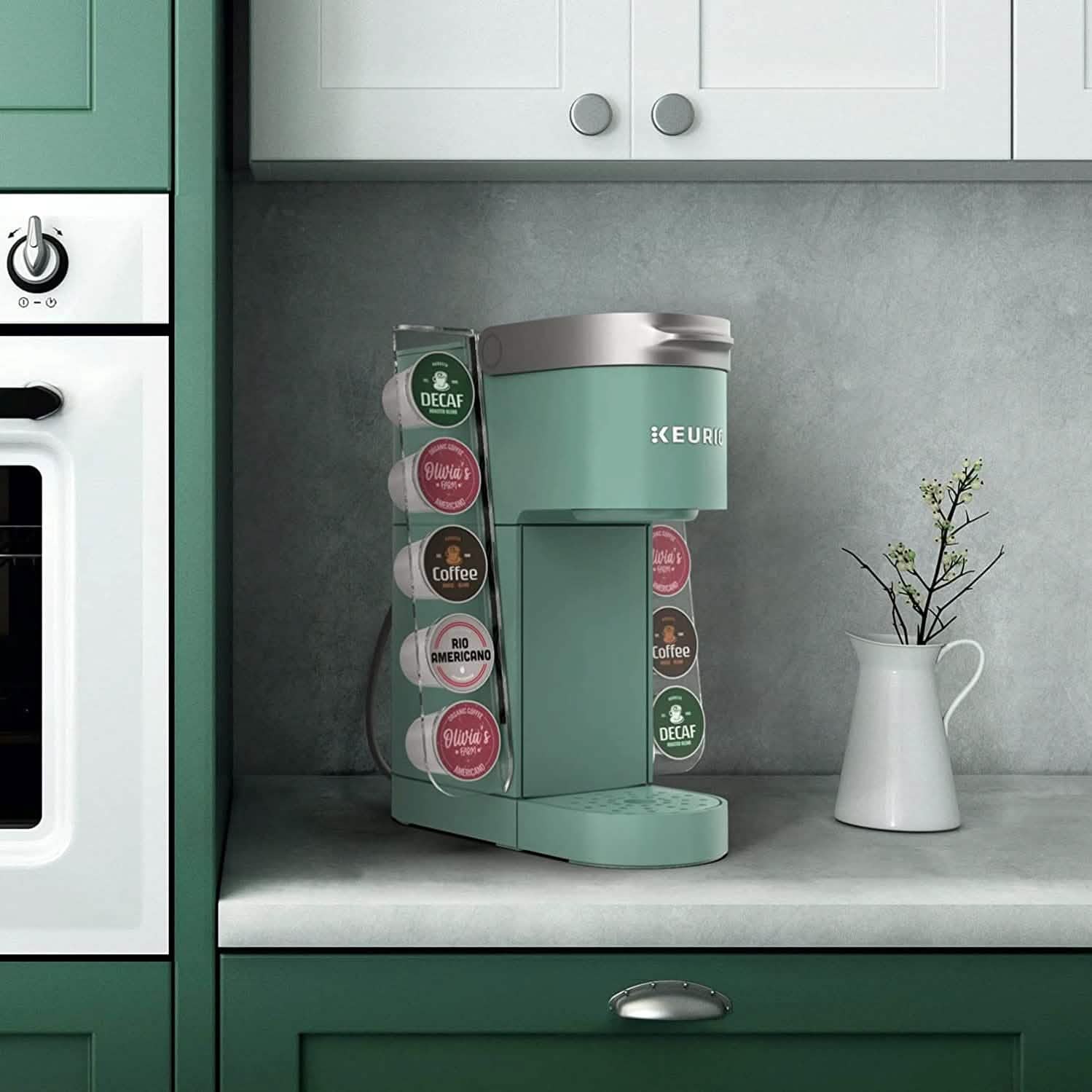 K Cup Organizer for Single Serve Keurig K-Mini and K Mini Plus Coffee Makers Kitchen Tools & Gadgets - DailySale