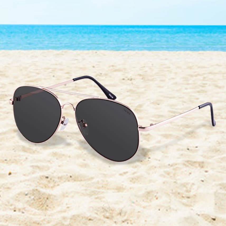 Kensie Carissa Women's Shiny Metal Aviator Sunglasses Women's Apparel - DailySale