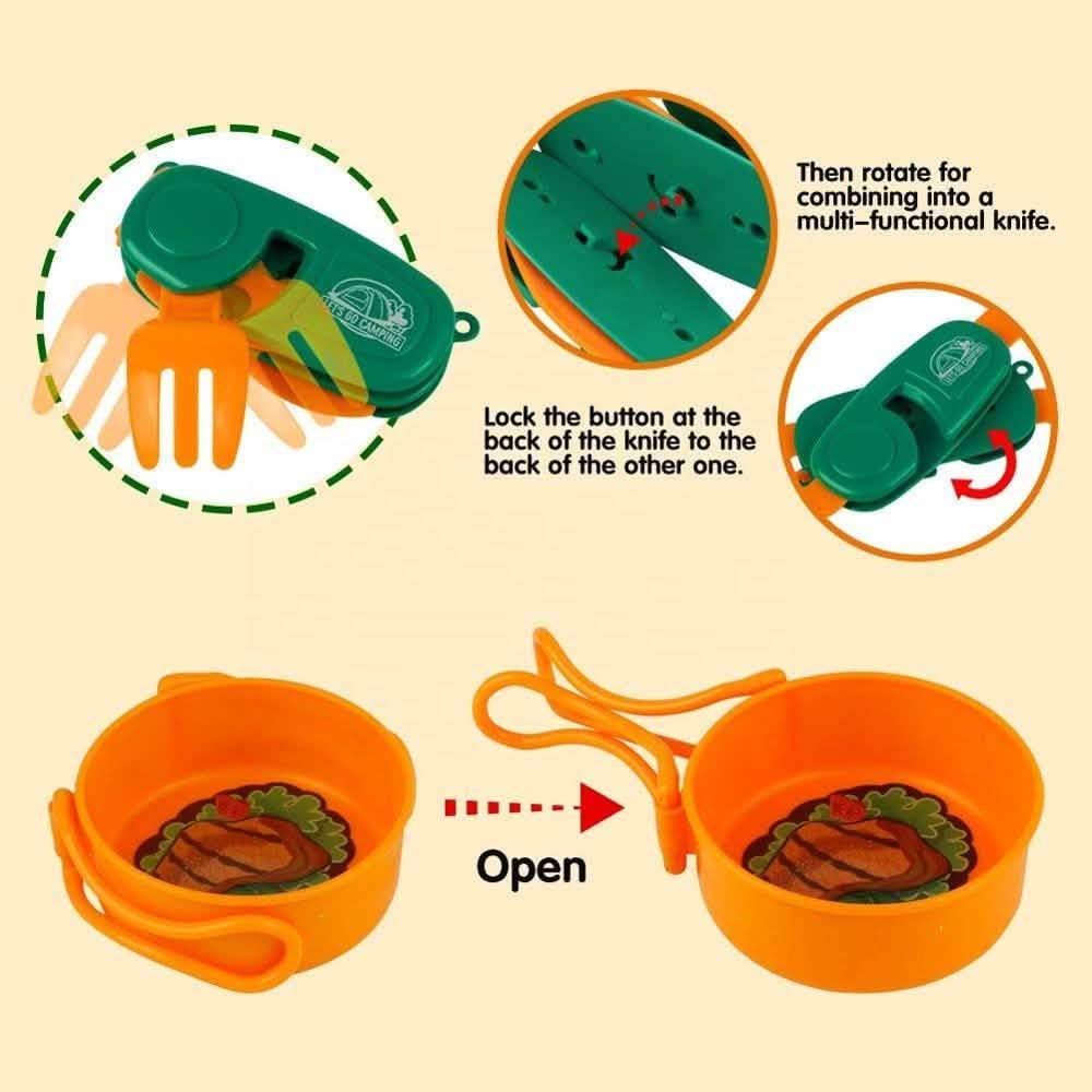 Kid’s Camping Tent Toy Set Toys & Games - DailySale