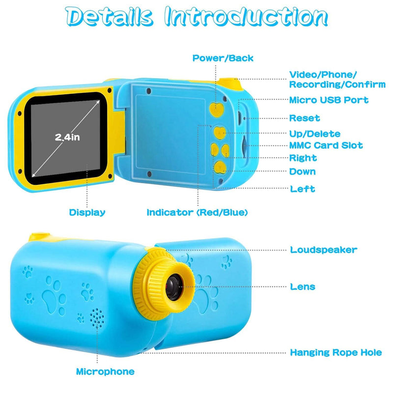 Kids Digital Camera Child Video Camera Toys & Games - DailySale