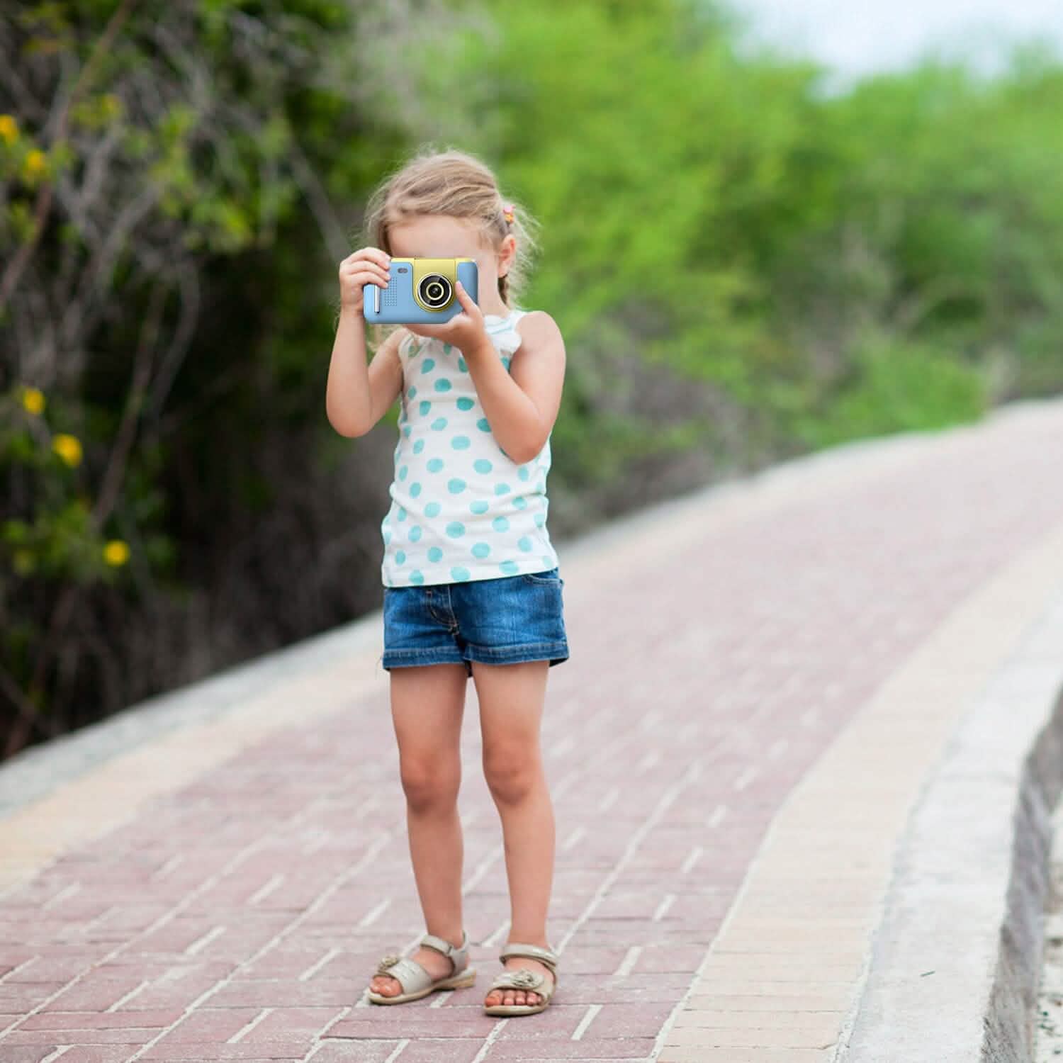 Kids Digital Camera with Flip Lens Cameras & Drones - DailySale