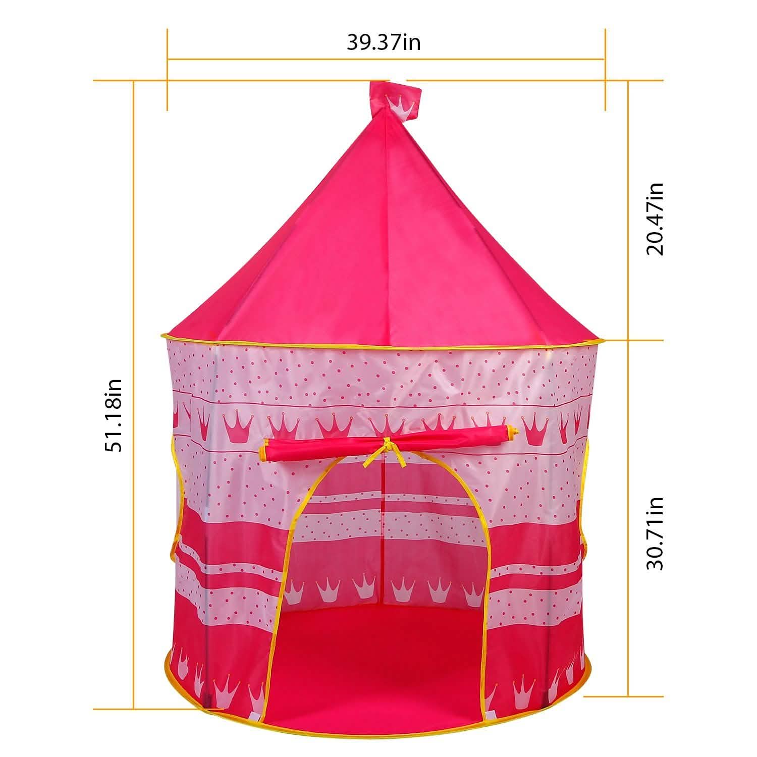 Kids Foldable Pop Up Play Tent Toys & Games - DailySale