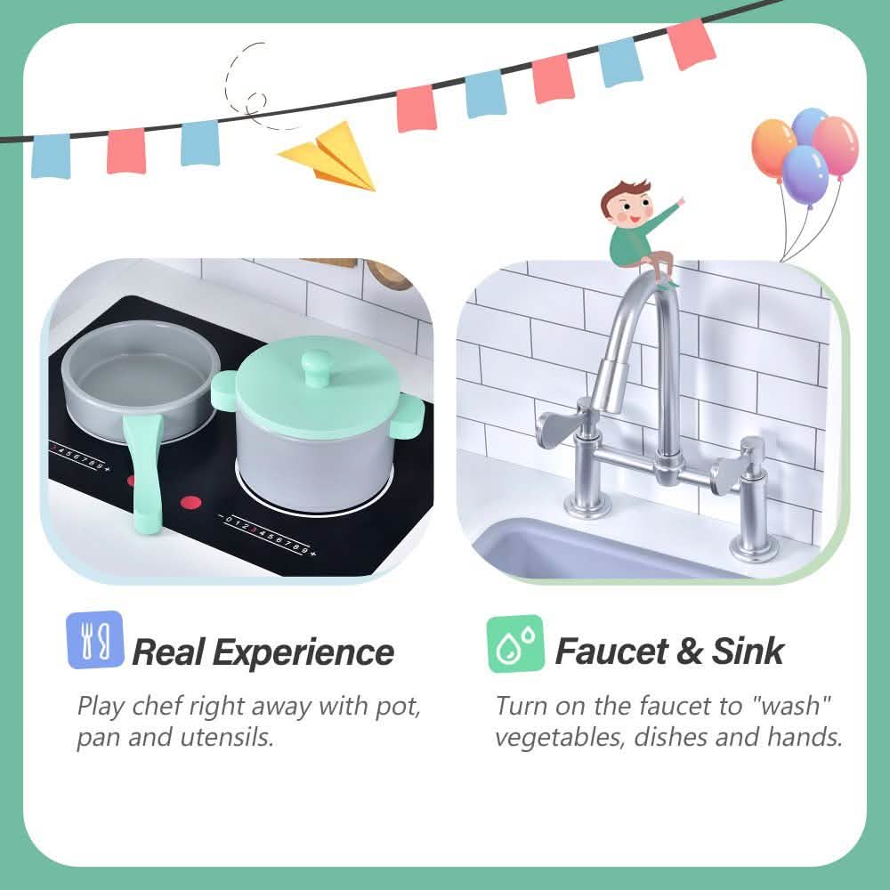 Kids Kitchen Playset Toys & Games - DailySale