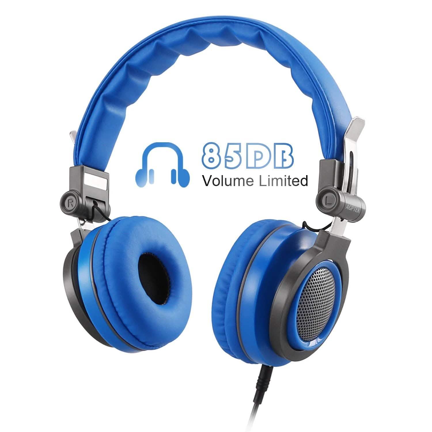 Kids Over Ear Wired Headsets with 85dB Volume Limit Headphones - DailySale