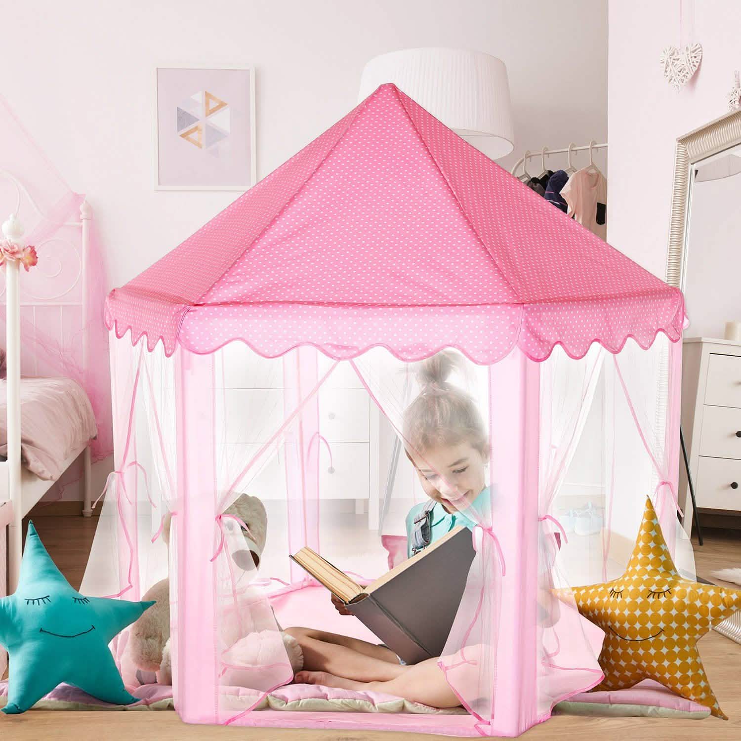 Kids Play Tent Princess for Girls Toys & Hobbies - DailySale