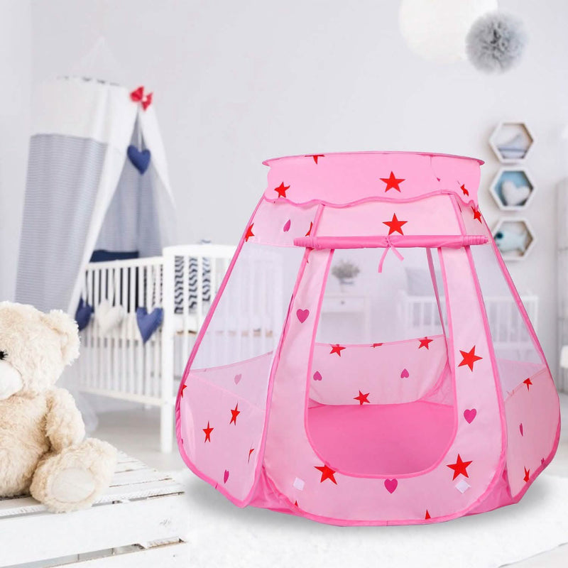 Kids Pop Up Prince Princess Toddler Play Tent Toys & Games - DailySale