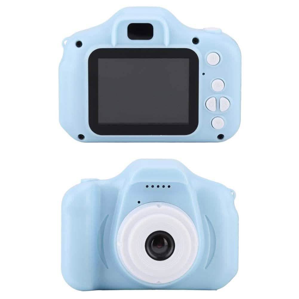 Kids Rechargeable Digital Camera Cameras & Drones Blue - DailySale